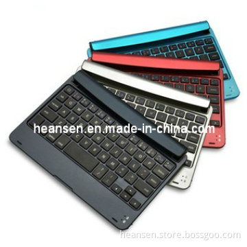 for iPad Mini Bluetooth Keyboard New Hot Selling Luxury Ultrathin 7.7mm Aluminum Alloy Wireless Bluetooth Keyboard 4 Colors